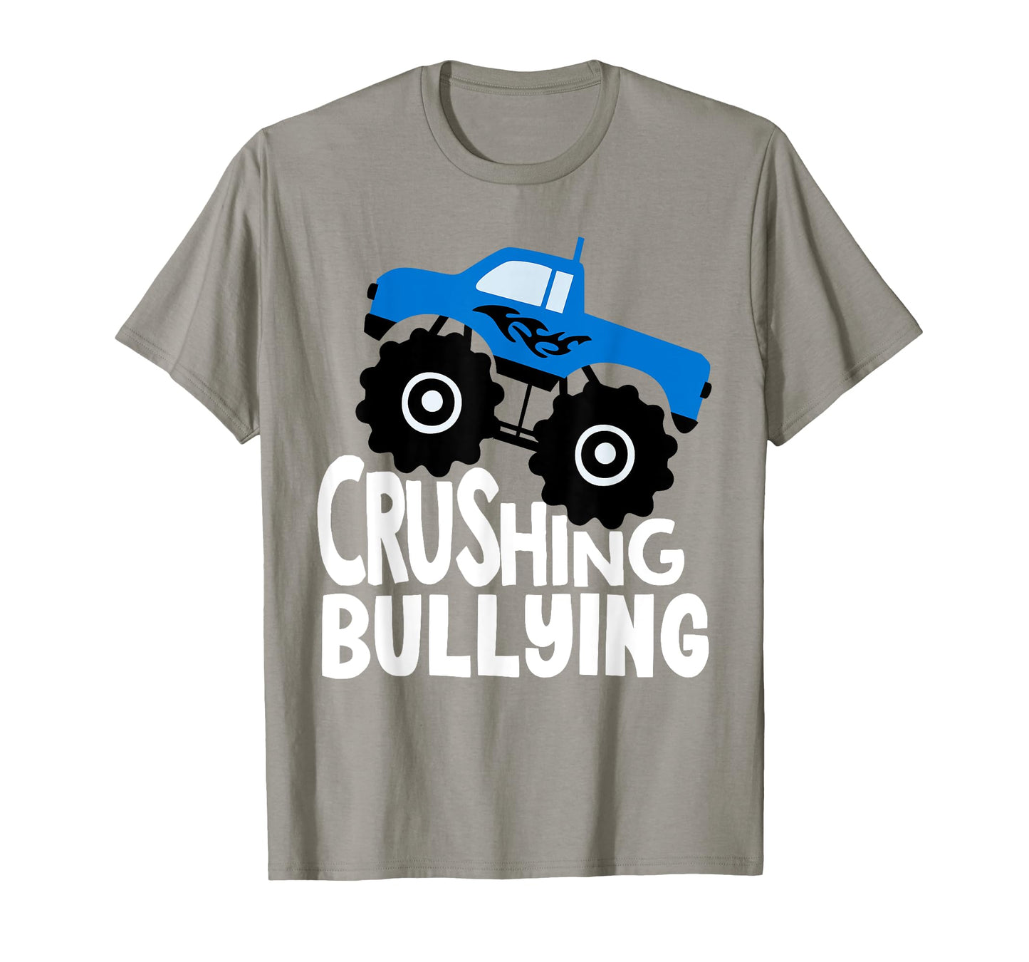 Crushing Bullying Monster Truck Kids Unity Day Orange 2023 T-Shirt