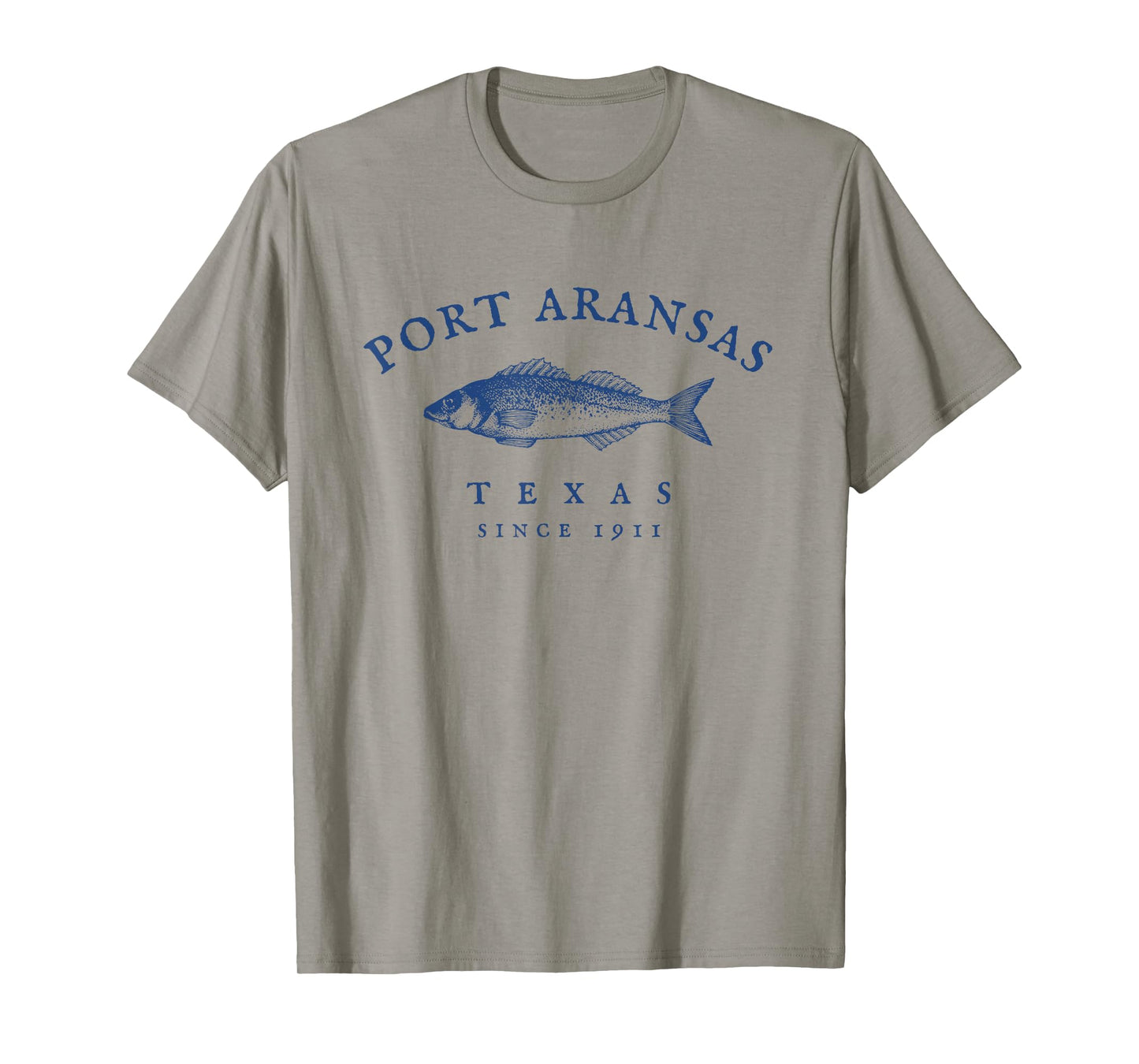 Retro Port Aransas Texas Fishing T-Shirt
