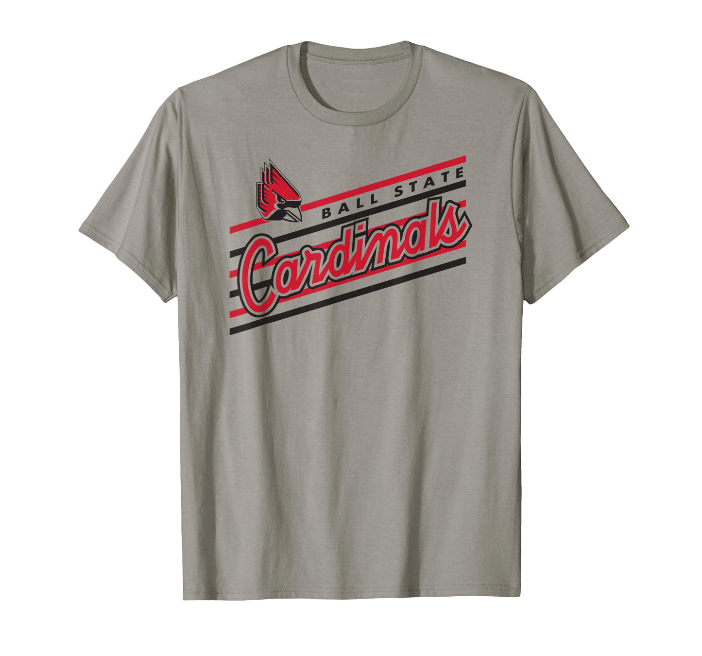 Ball State Cardinals Retro Performer White T-Shirt