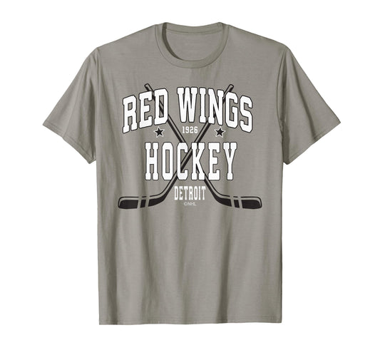 Detroit Red Wings Stars Red Officially Licensed T-Shirt