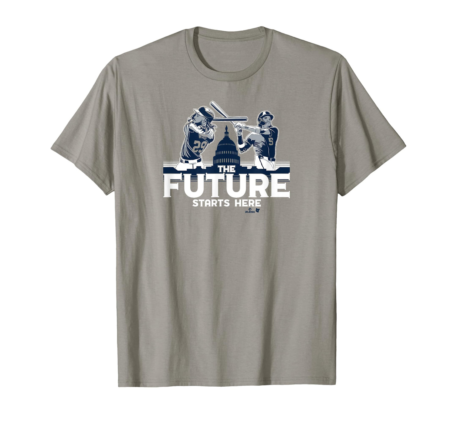James Wood & CJ Abrams - Future Starts Here - DC Baseball T-Shirt