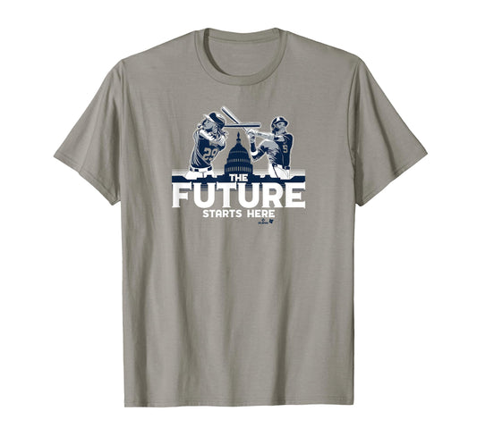 James Wood & CJ Abrams - Future Starts Here - DC Baseball T-Shirt