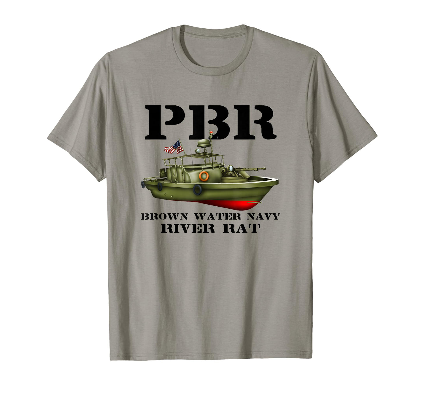 PBR Brown Water Navy T-Shirt
