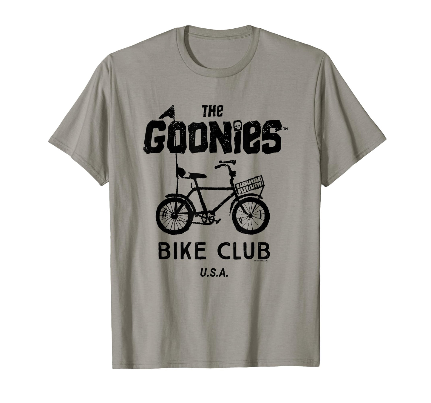 The Goonies Bike Club Black Logo Movie T-Shirt
