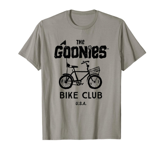 The Goonies Bike Club Black Logo Movie T-Shirt