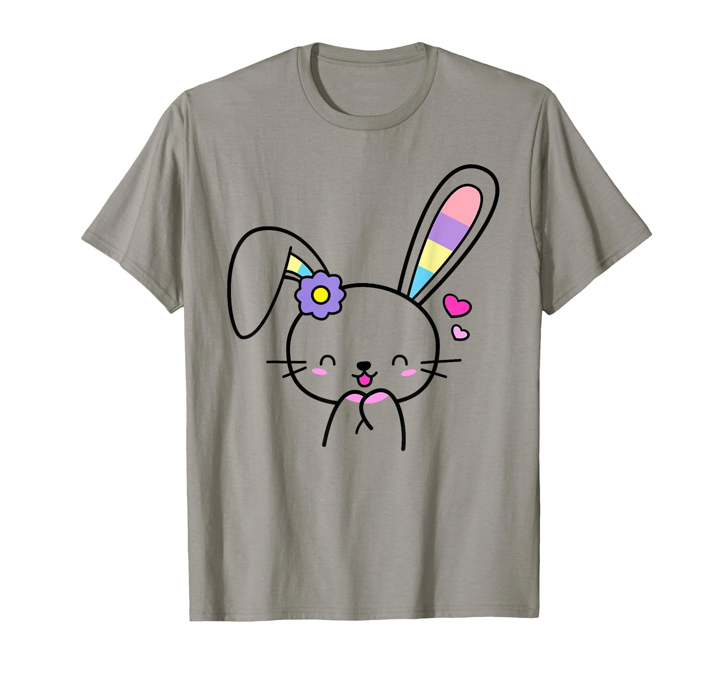 Kawaii Pink Pastel Bunny Decora Fairy Kei Japanese Aesthetic T-Shirt