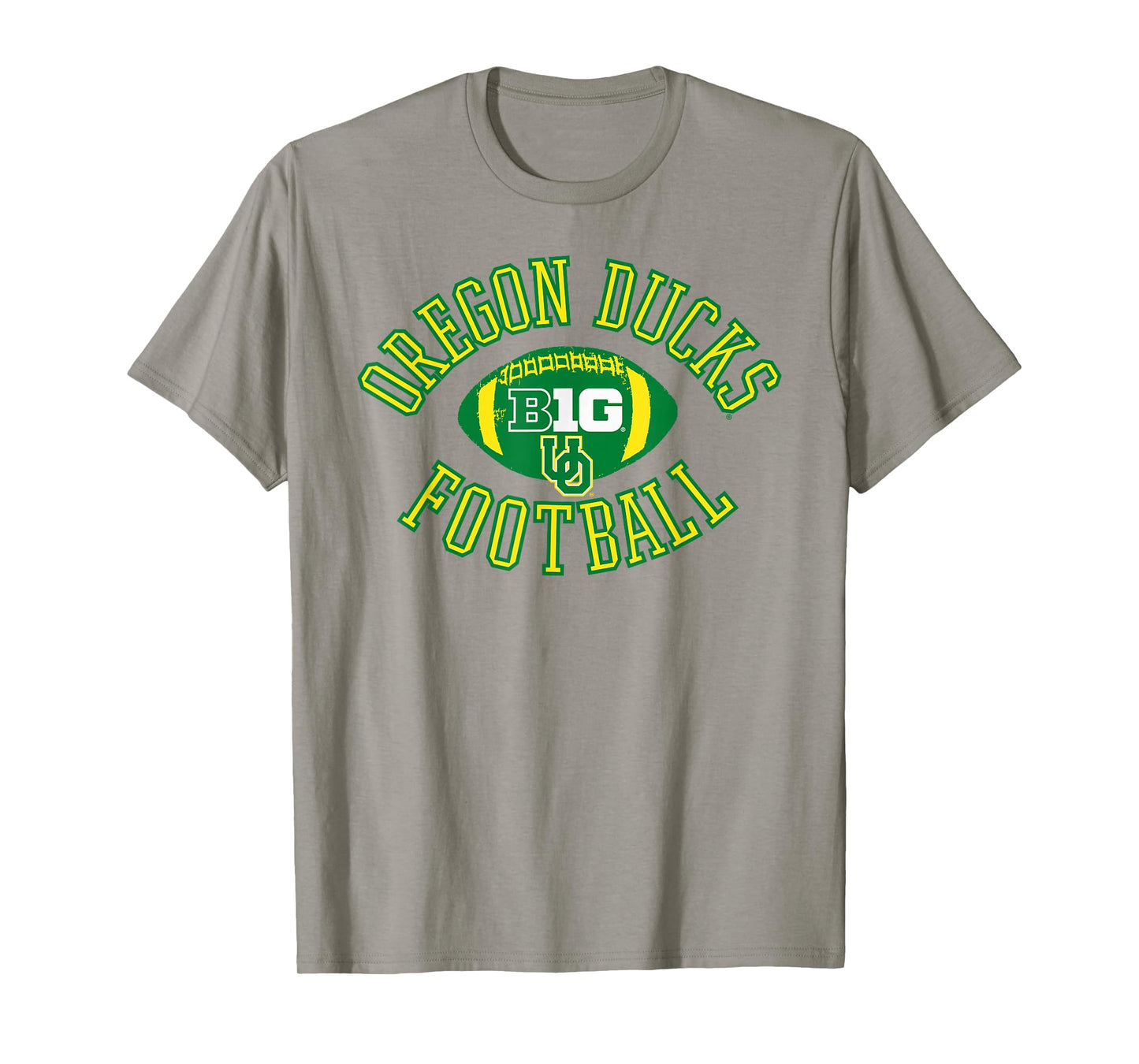 Oregon Ducks Big 10 Football Huddle Logo Officially Licensed T-Shirt