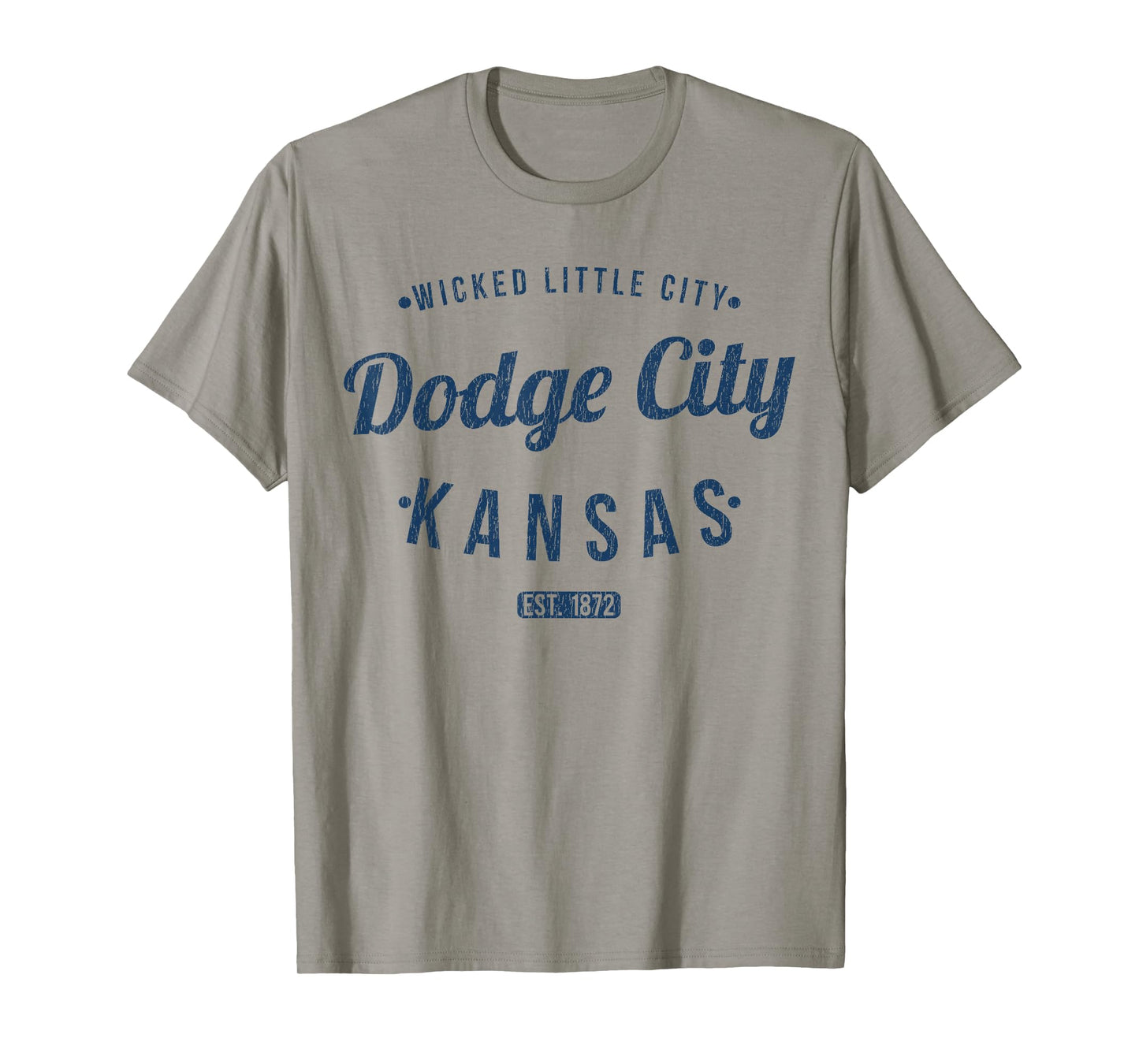 Dodge City Kansas Retro Vintage Souvenir KS Dodge City T-Shirt