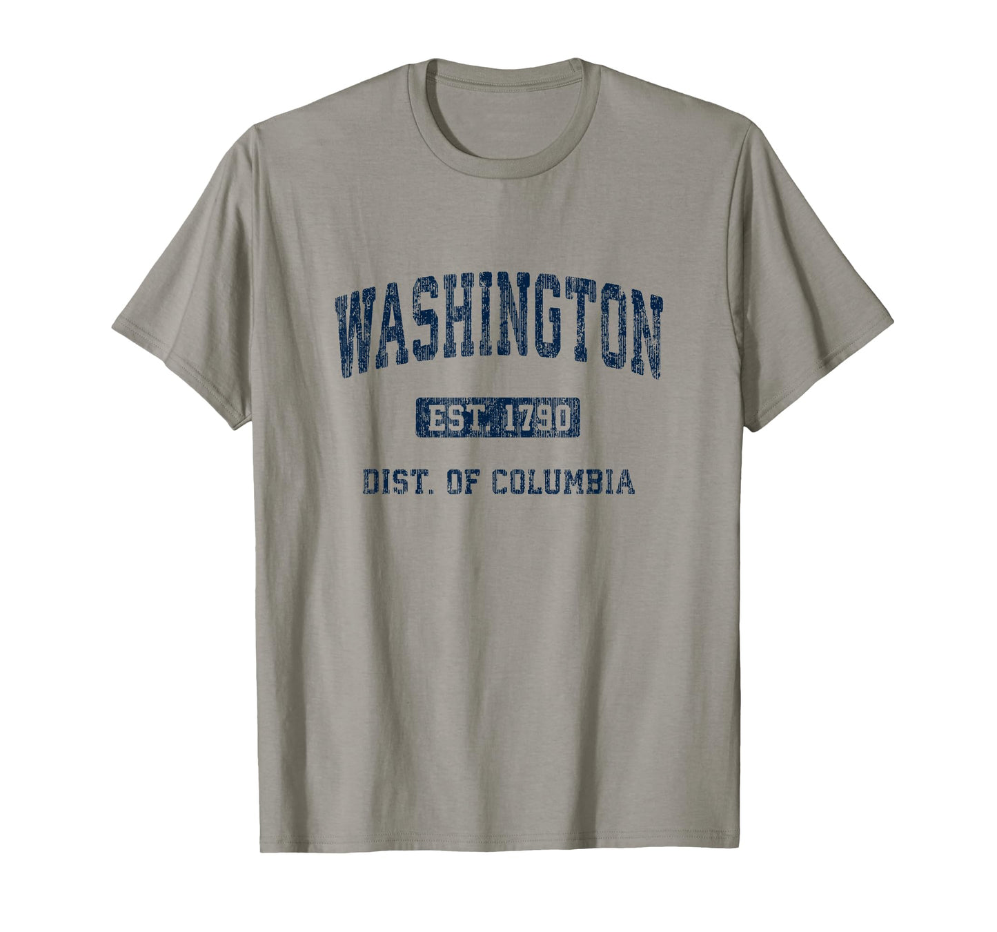 Washington DC Vintage Athletic Sports Design T-Shirt