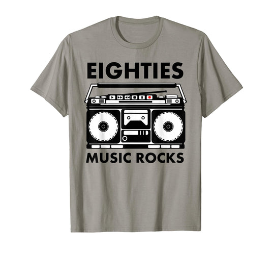 Eighties Music Rocks T-Shirt