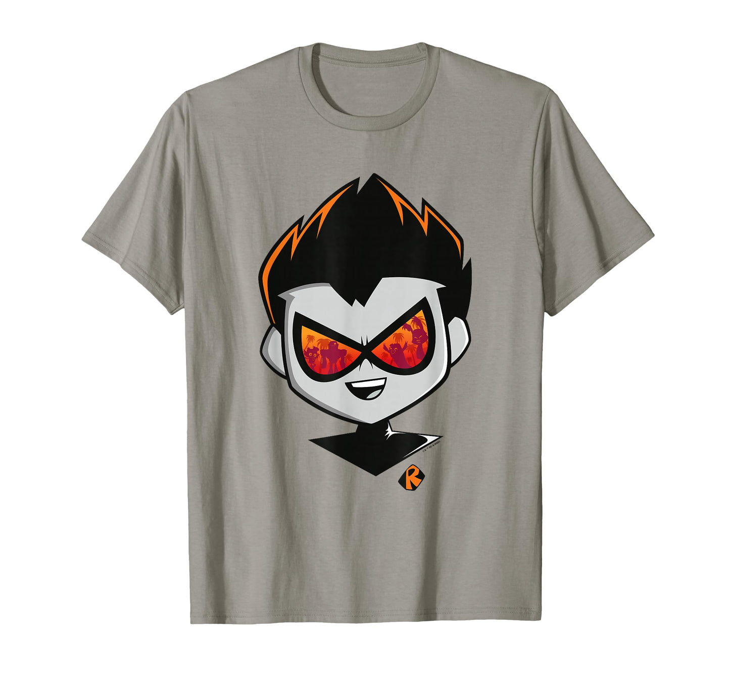 Teen Titans Go! To The Movies Retro Robin Hollywood Big Face T-Shirt
