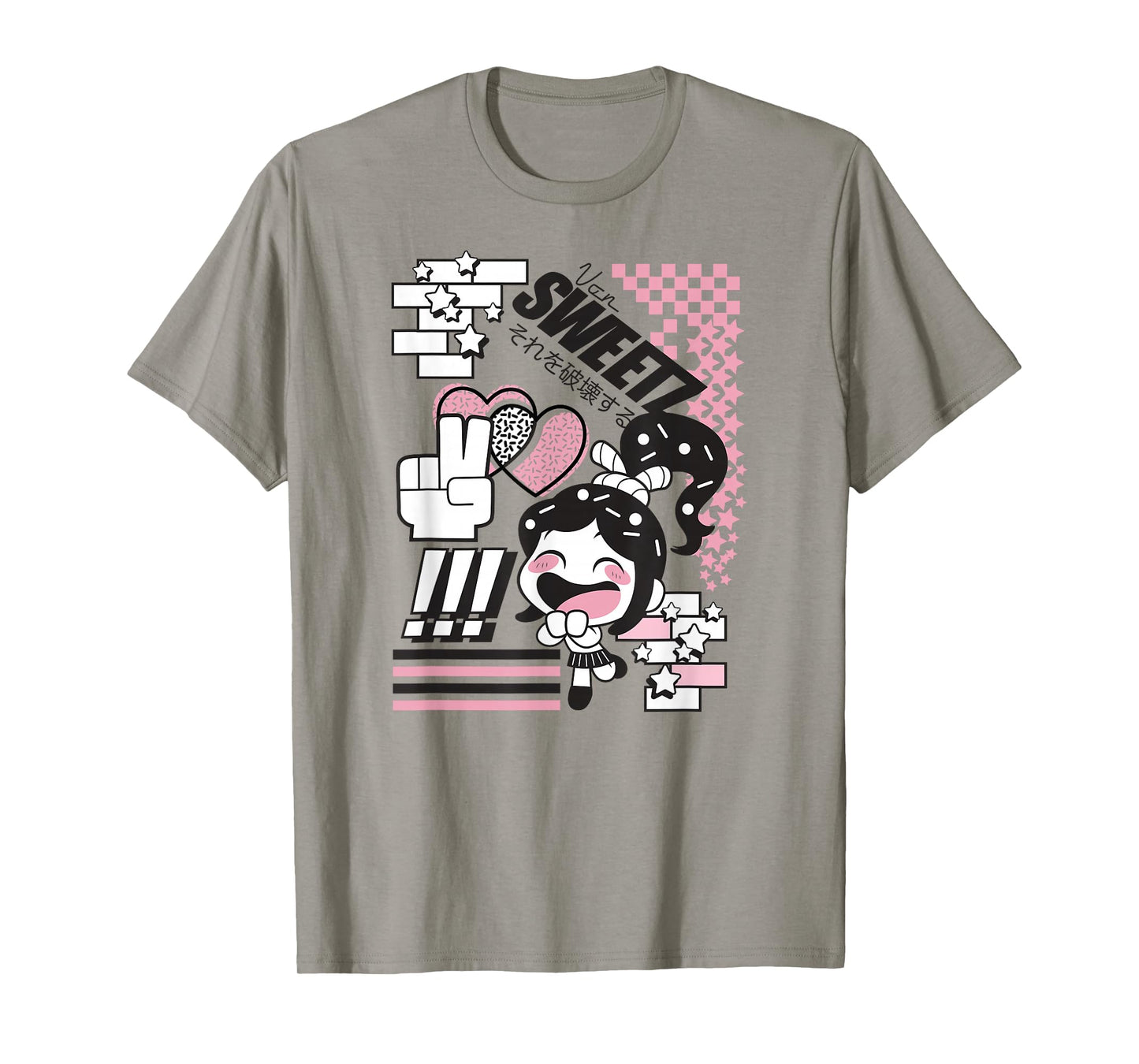 Disney Wreck-It Ralph Von Sweetz Vanellope Kawaii Logo T-Shirt