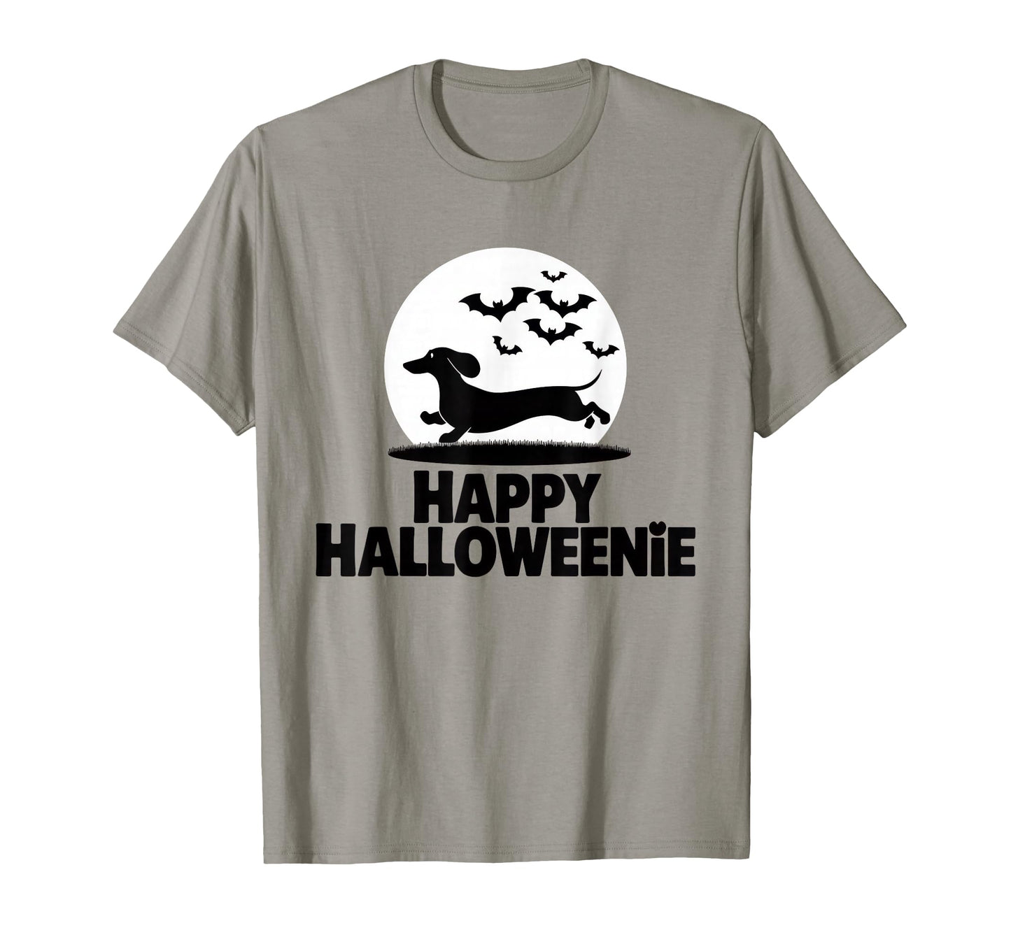 Happy Halloweenie Tshirt Women Men Wiener Monster Party T-Shirt