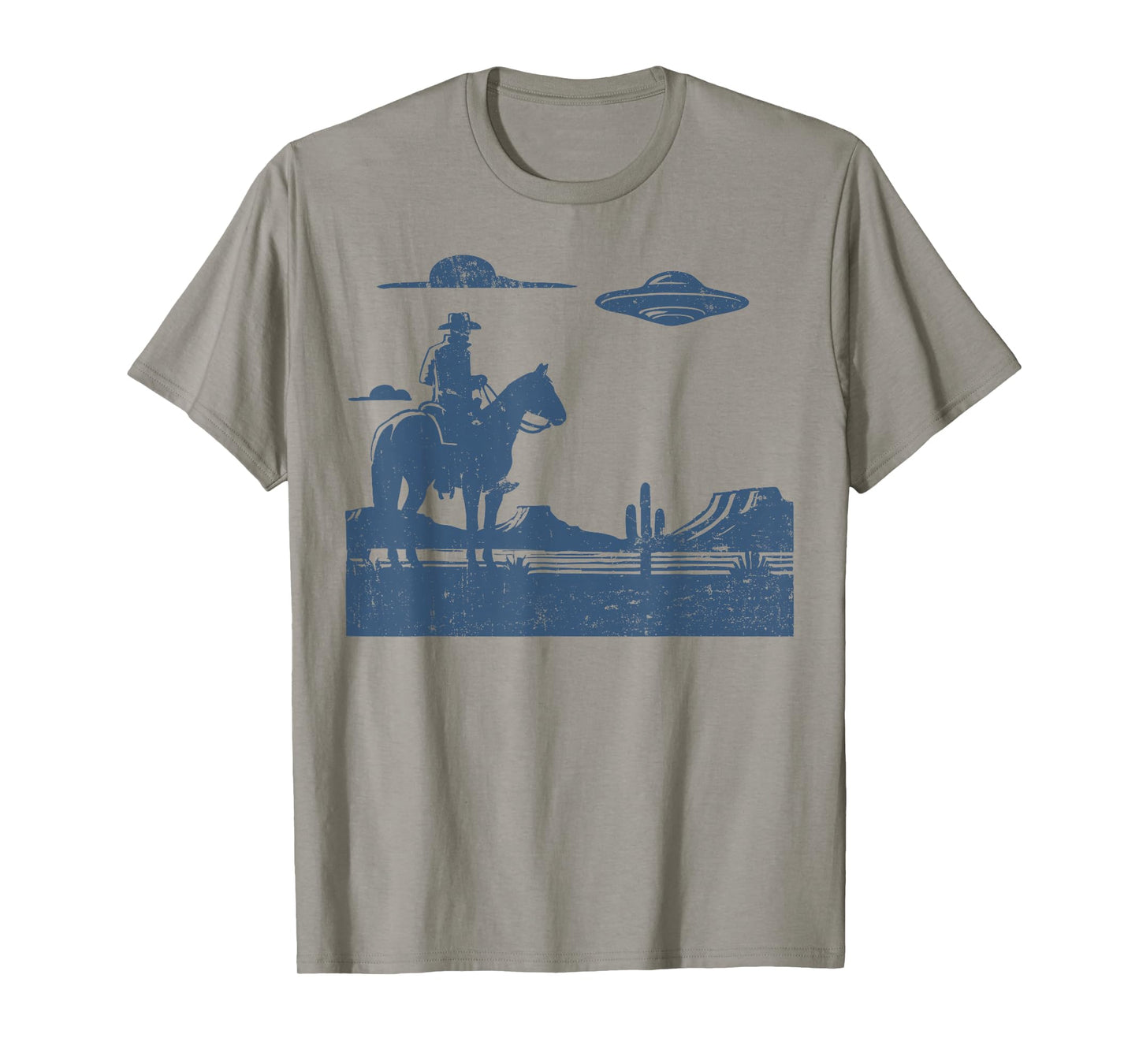 Western Cowboy UFO vintage T-Shirt