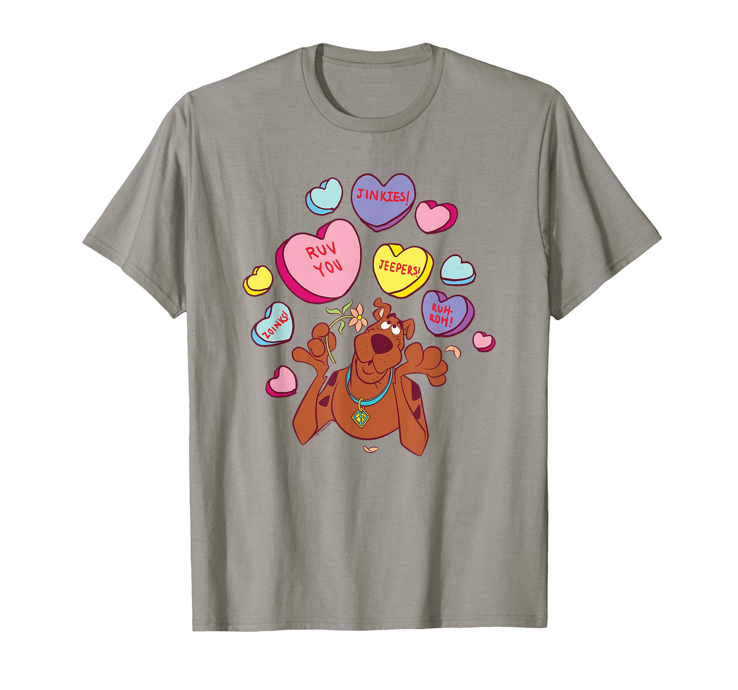 Scooby-Doo Valentine's Day Heart Candy T-Shirt