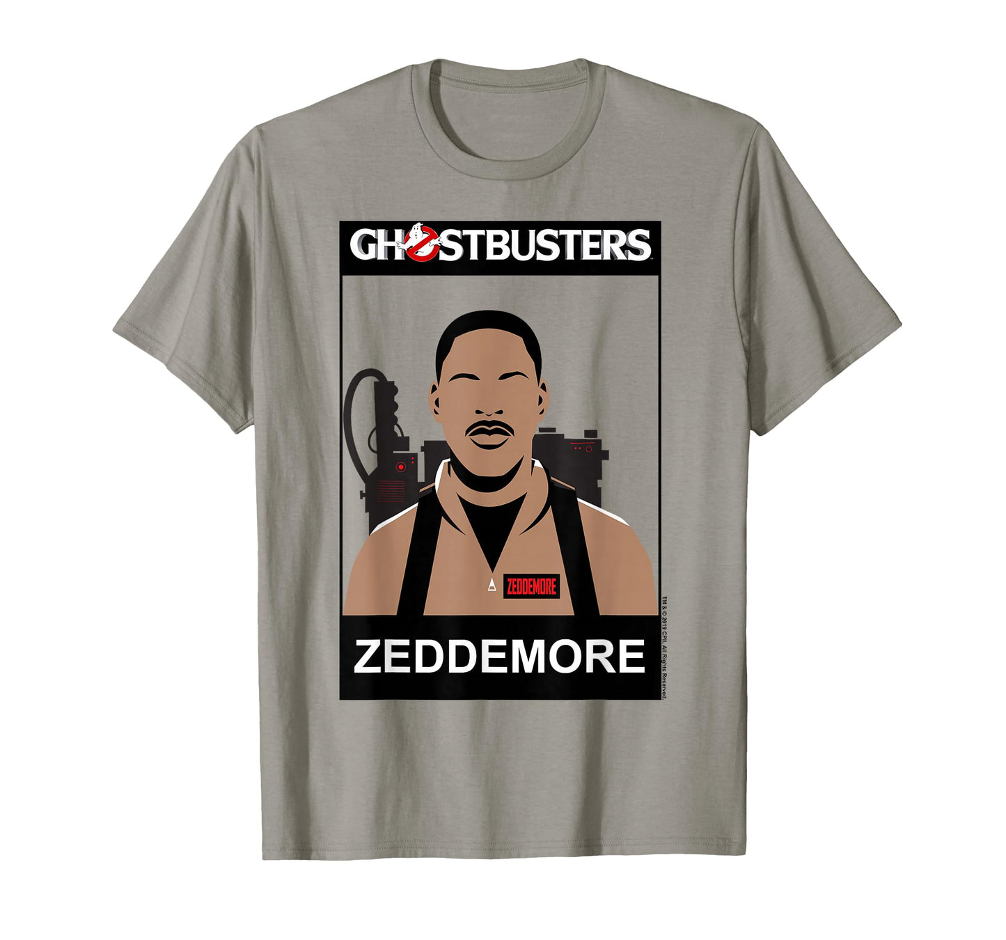 Ghostbusters Zeddemore Name Portrait T-Shirt