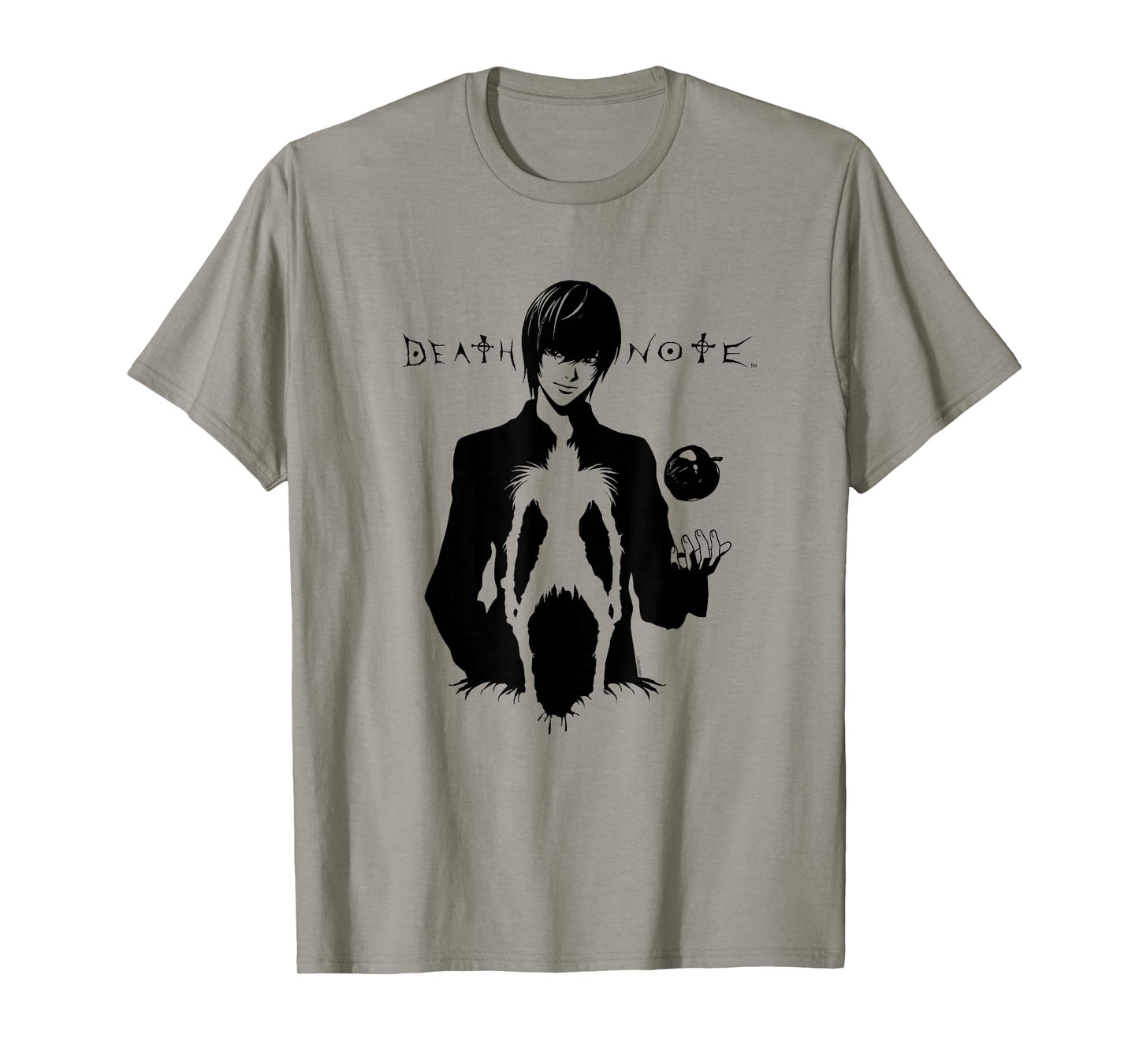 Death Note Light Silhoutte with Ryuk Anime T-Shirt