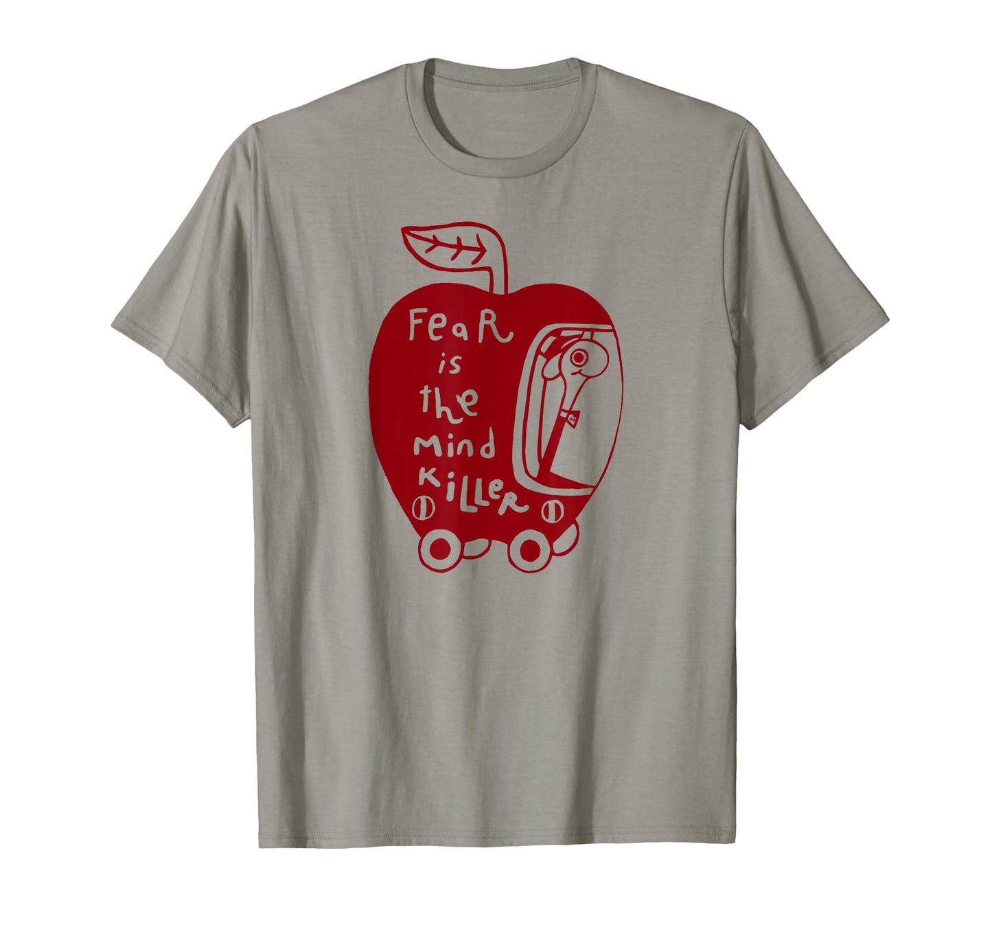 Wormy Dune Funny Apple Graphic T-Shirt