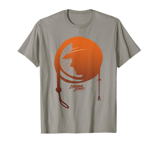 Indiana Jones and The Dial of Destiny Whip Shadow Portrait T-Shirt