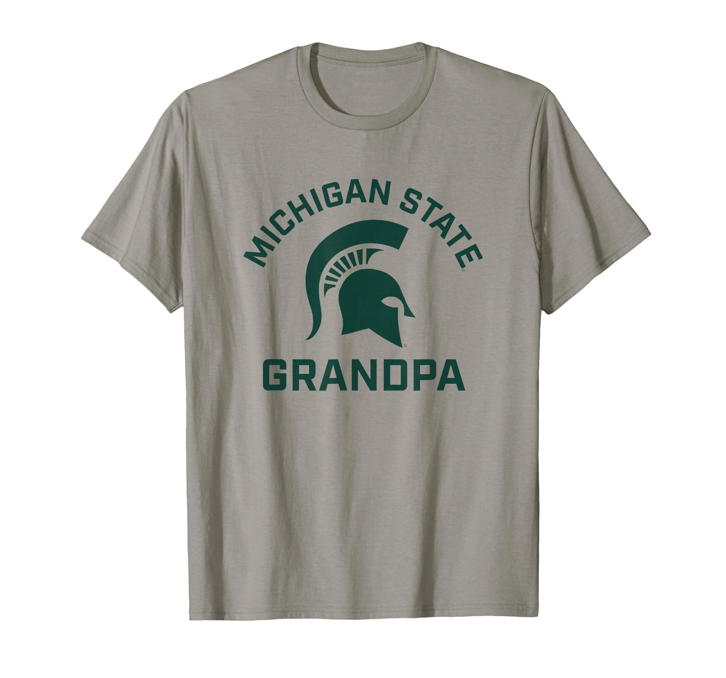 Michigan State MSU Spartans Arched Grandpa T-Shirt