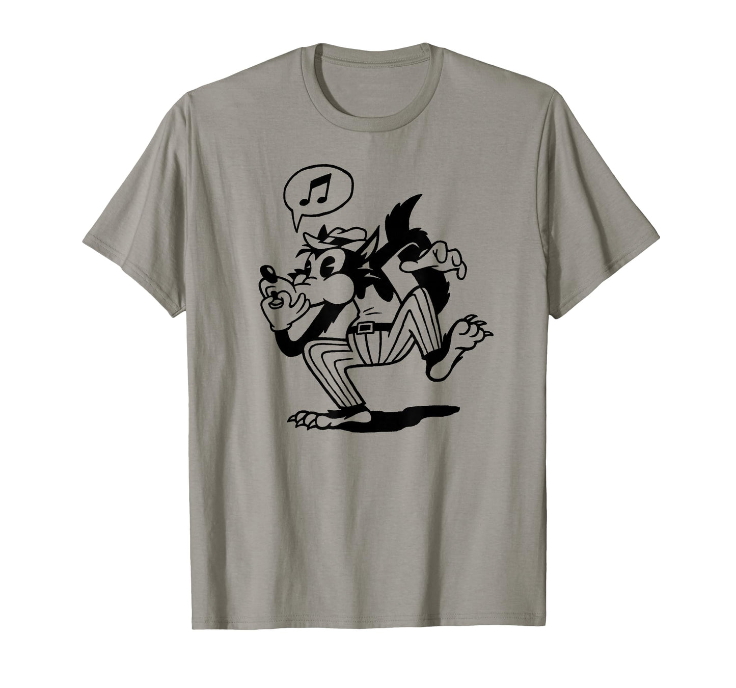 Vintage Cartoon Wolf Whistle T-Shirt T-Shirt