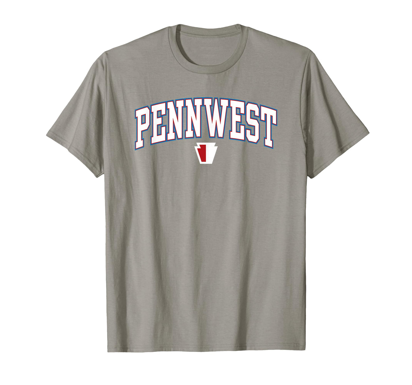 PennWest University Arch Over Red Officially Licensed T-Shirt