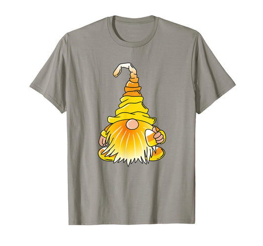Halloween Cute Gnome Candy Corn T-Shirt