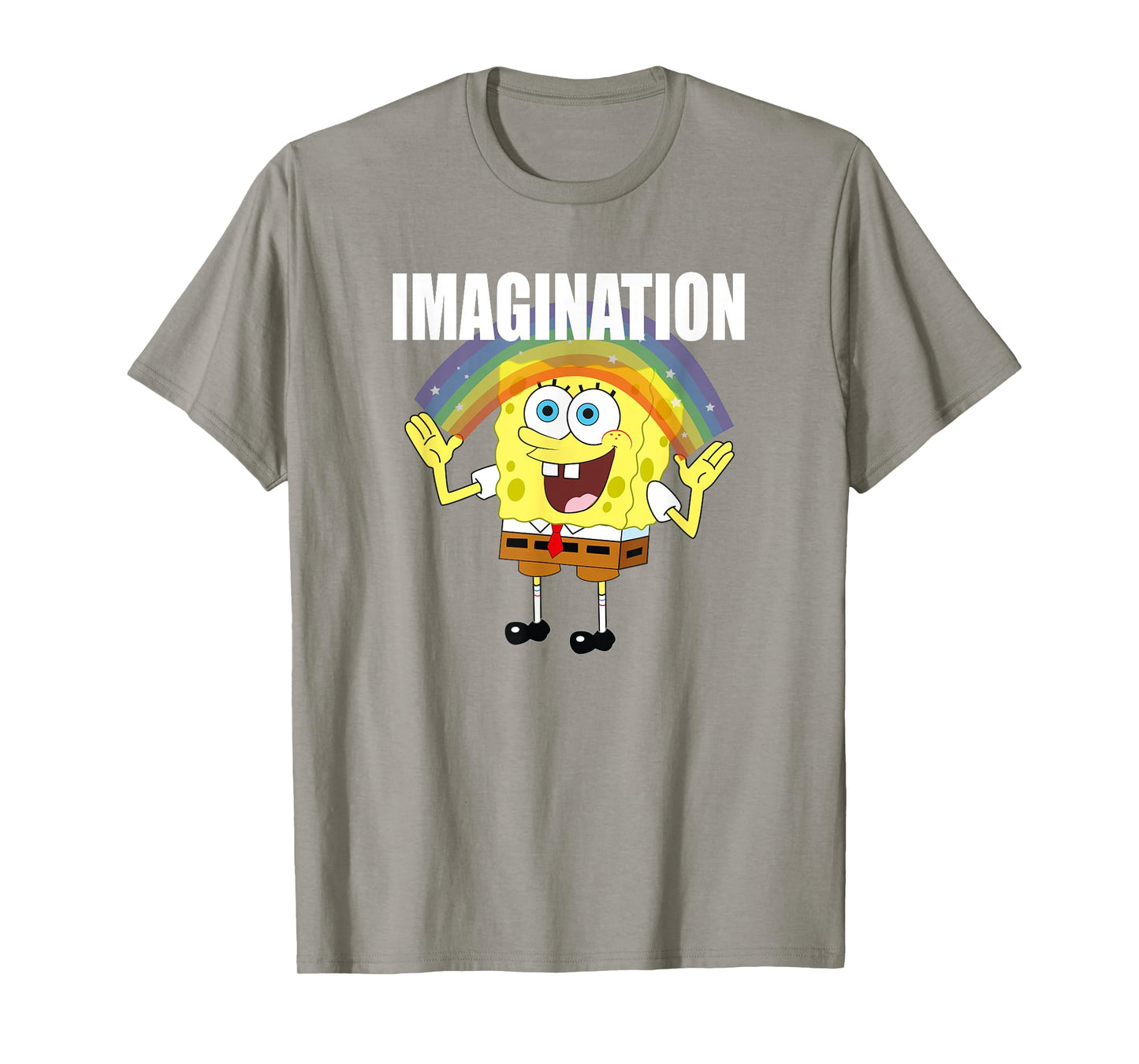 Mademark x SpongeBob SquarePants - SpongeBob - Rainbow with Imagination T-Shirt