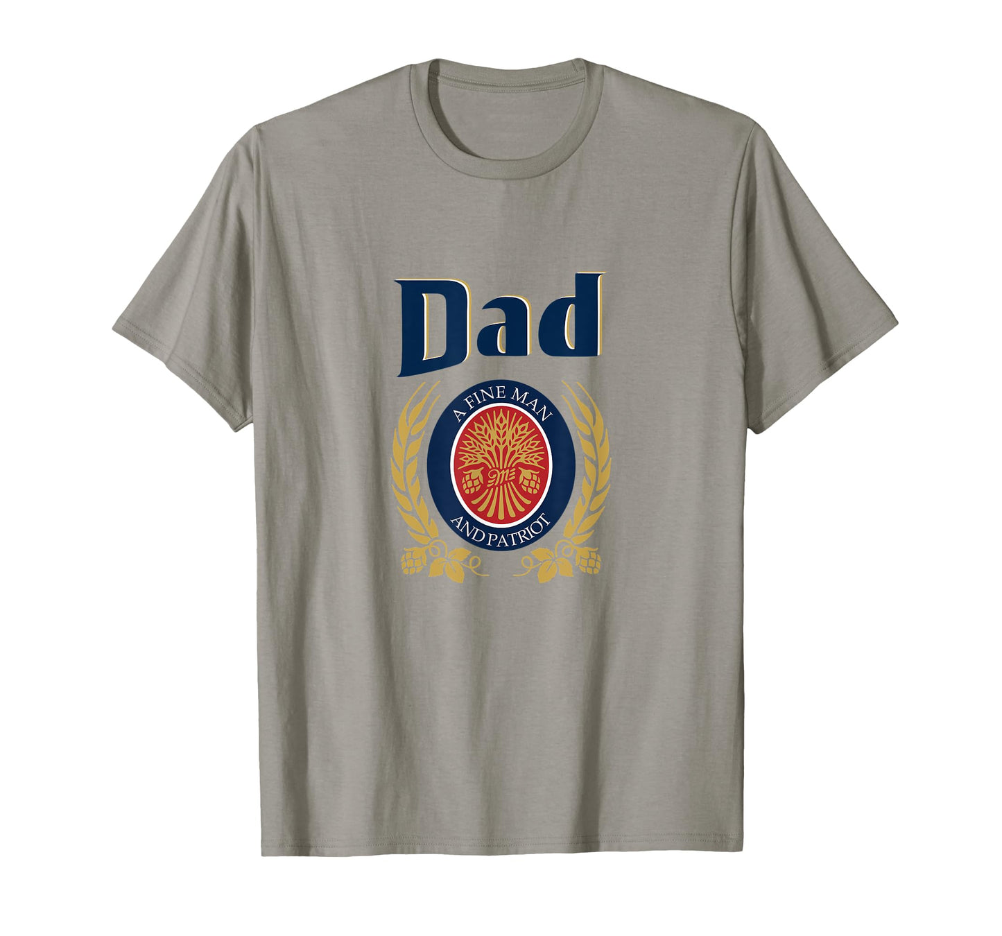 Miller Dad A Fine Man and Patriot Fathers Day Shirt T-Shirt