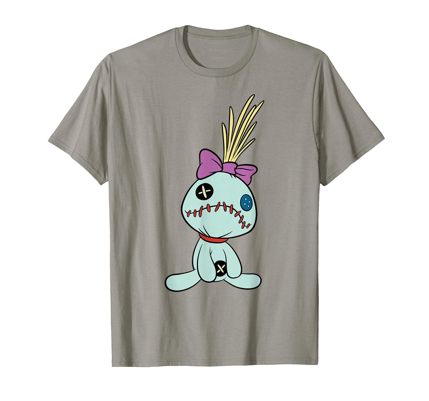 Disney Lilo & Stitch Cute Scrump Doll Big Chest Portrait T-Shirt