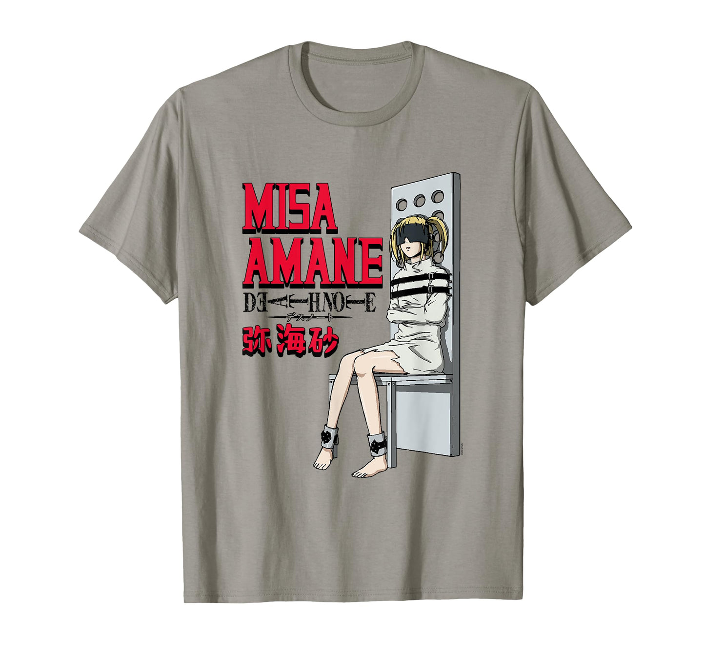Death Note Misa Amane in Chair Anime T-Shirt
