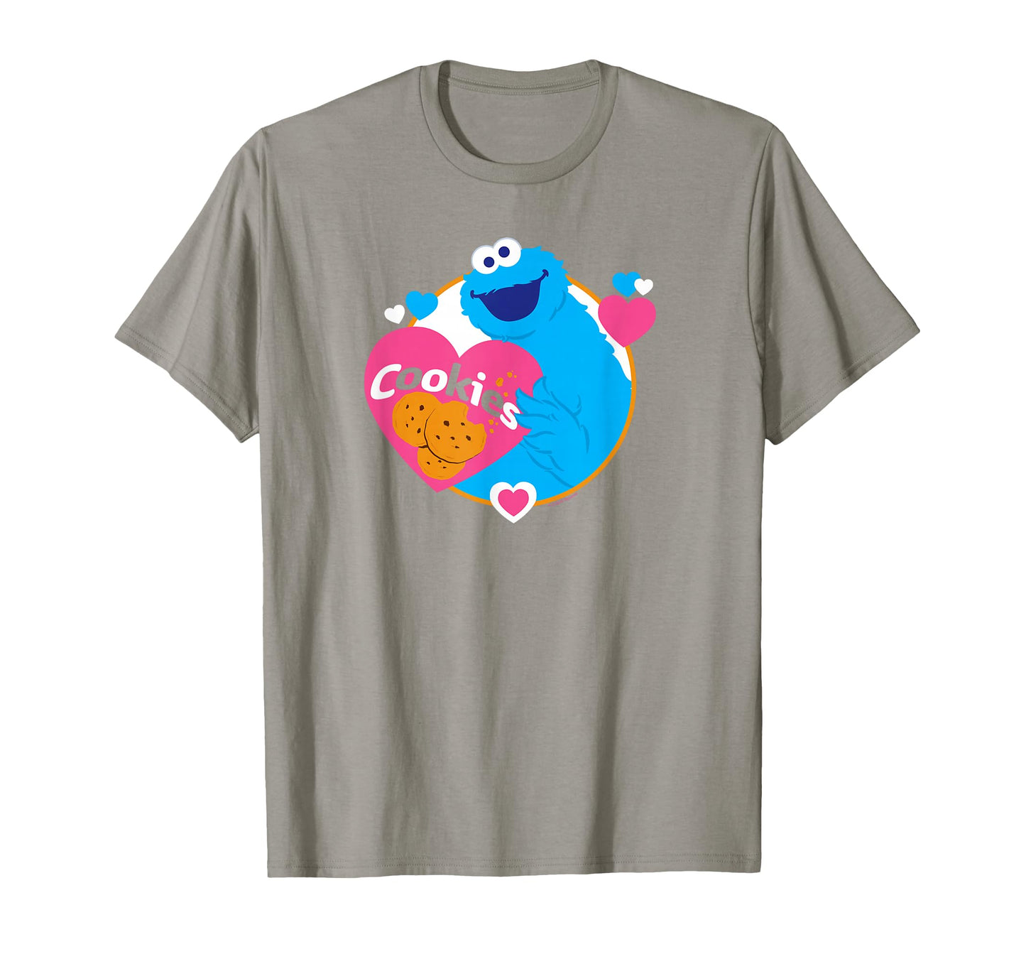 Sesame Street Cookie Monster Love Cookies T-Shirt