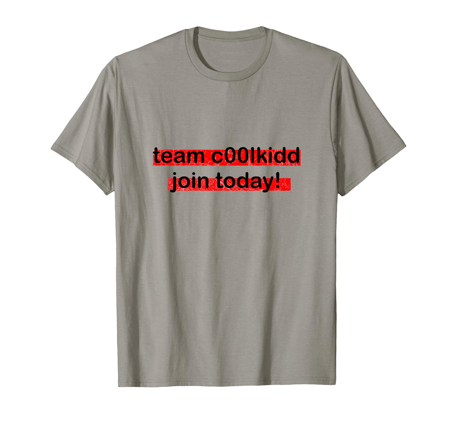 Team C00lkidd Join Now CoolKidd C00lkid CoolKid Fun Game Red T-Shirt