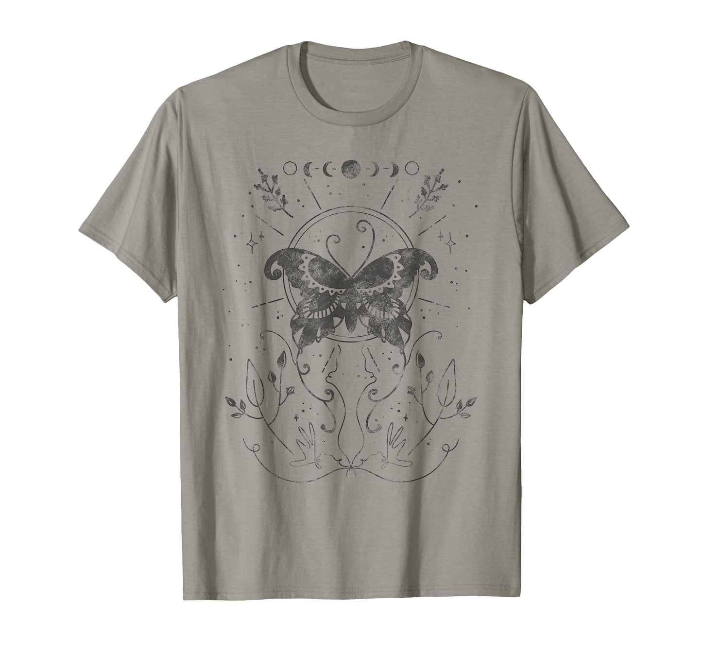 Light Academia Aesthetic Clothing Teen Girls Woman Luna Moth T-Shirt