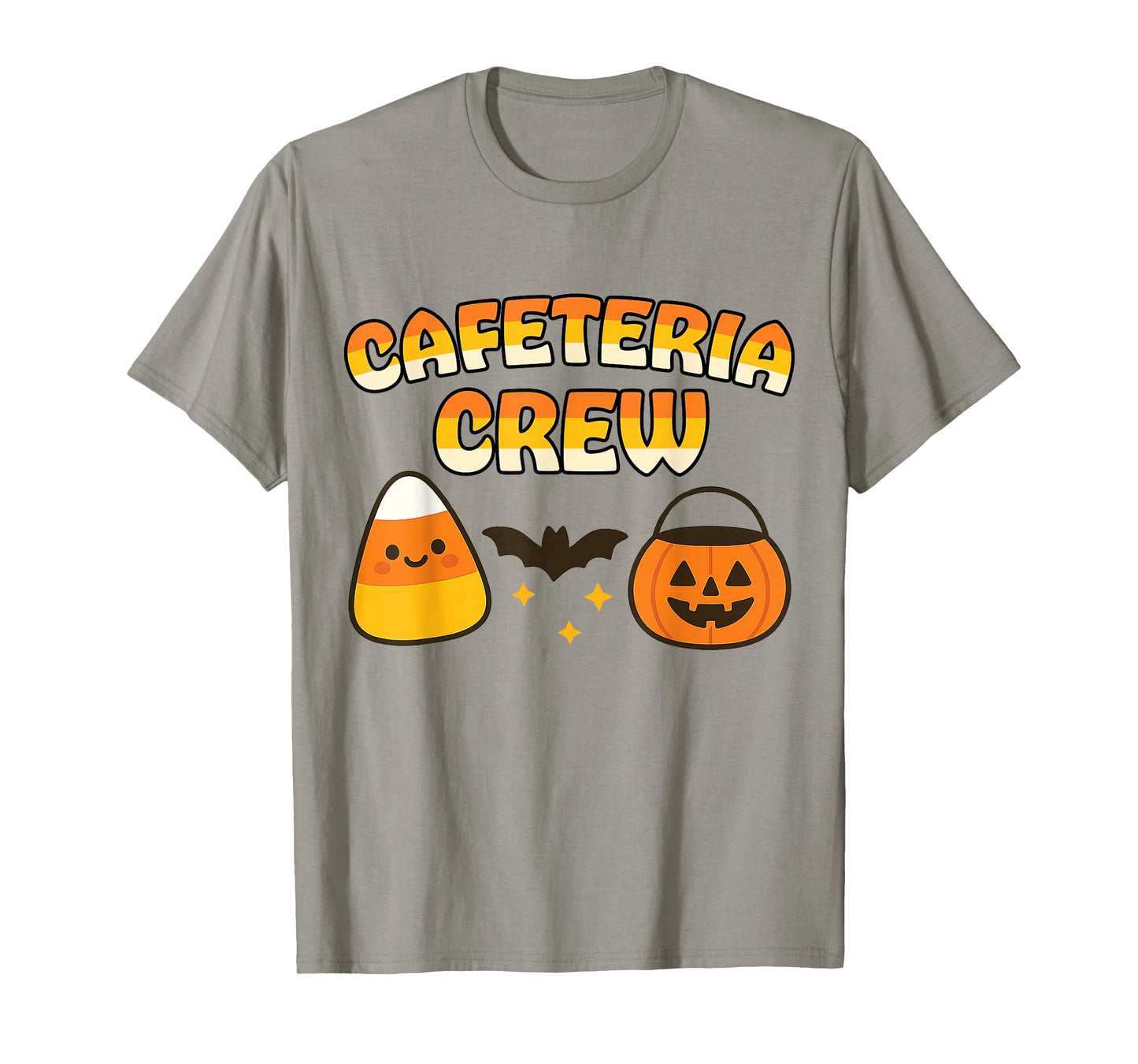 Lunch Lady Halloween Cafeteria Crew Fall Candy Corn Cute T-Shirt