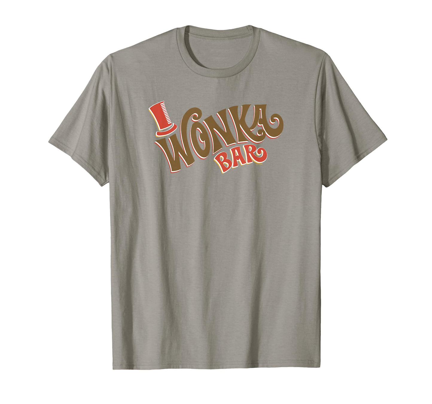 Willy Wonka And The Chocolate Factory Wonka Bar Vintage Logo T-Shirt