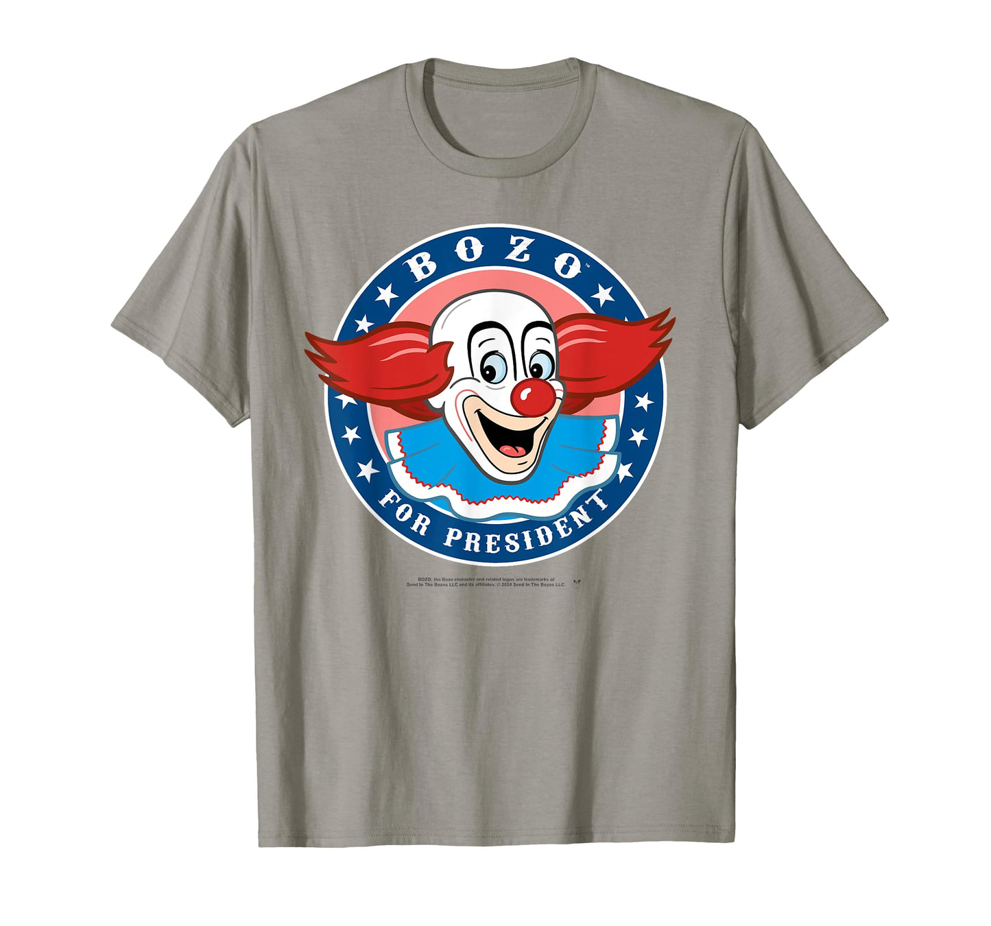 Bozo the Clown - Vintage Bozo For President T-Shirt