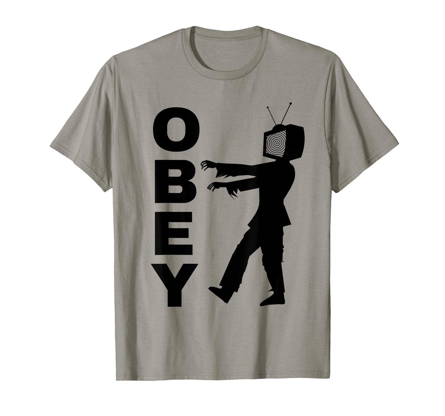Conspiracy Clothing Co. Obey TV Zombie Media Brainwashing Television T-Shirt