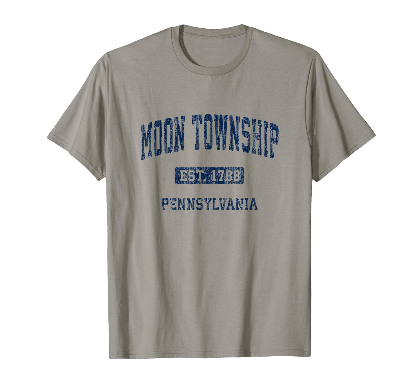 Moon Township Pennsylvania PA Vintage Athletic Sports Design T-Shirt
