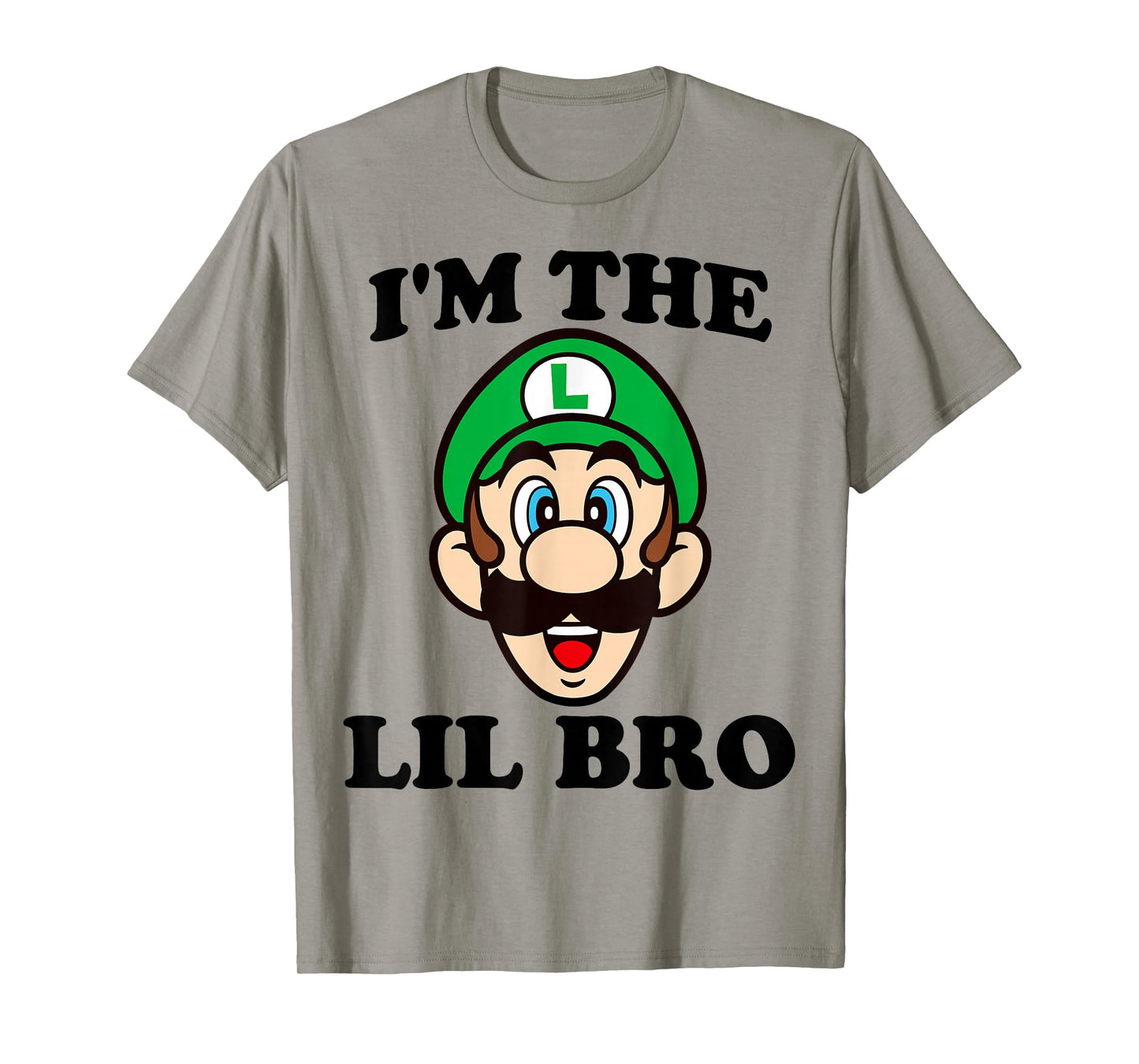 Nintendo Super Mario Luigi Lil Bro Graphic T-Shirt T-Shirt