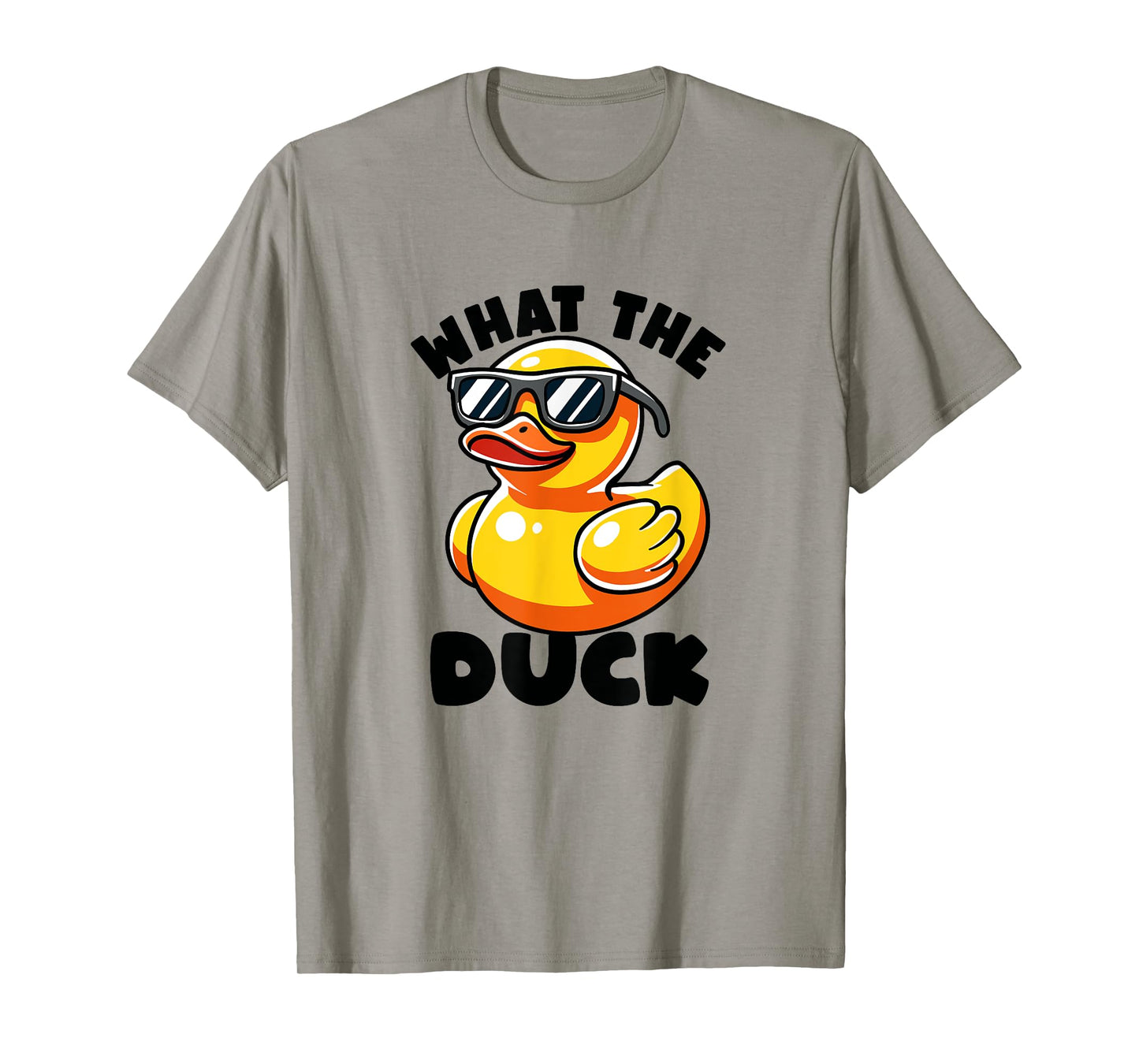 What The Duck Owner I Love Ducks Lover Funny Rubber Duck T-Shirt