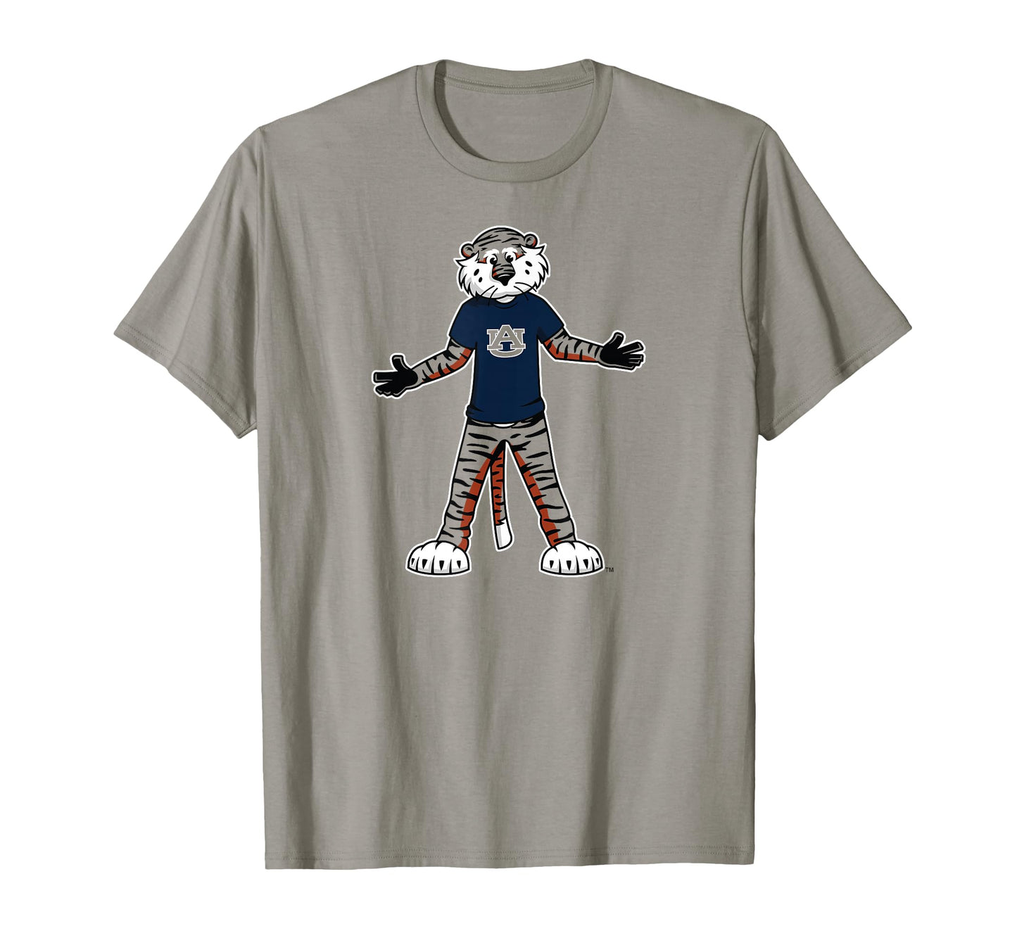 Auburn Tigers Aubie Mascot Orange Officially Licensed T-Shirt
