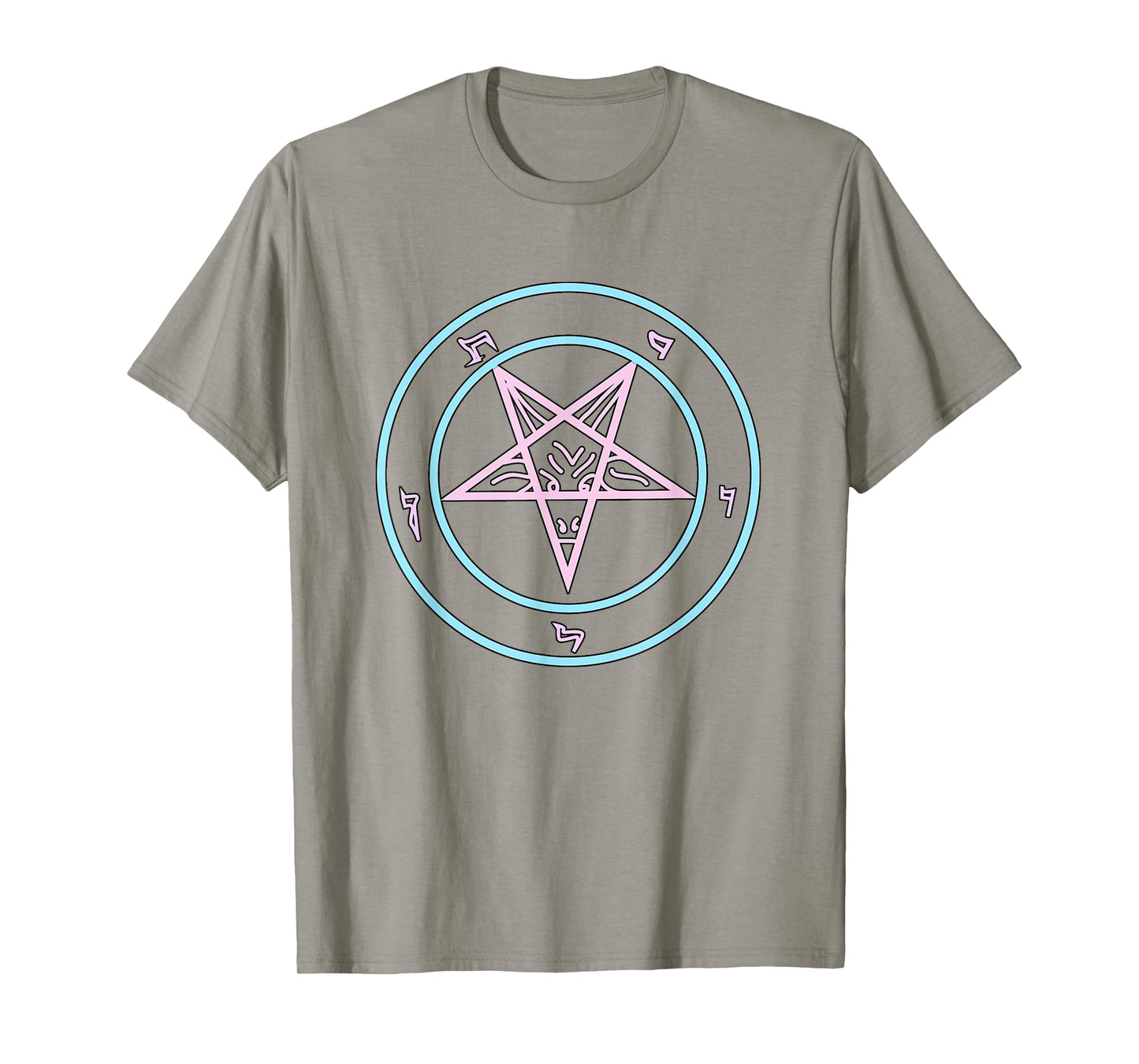 Yami Kawaii BLUE PINK Pastel Goth Satanic Lucifer T-Shirt