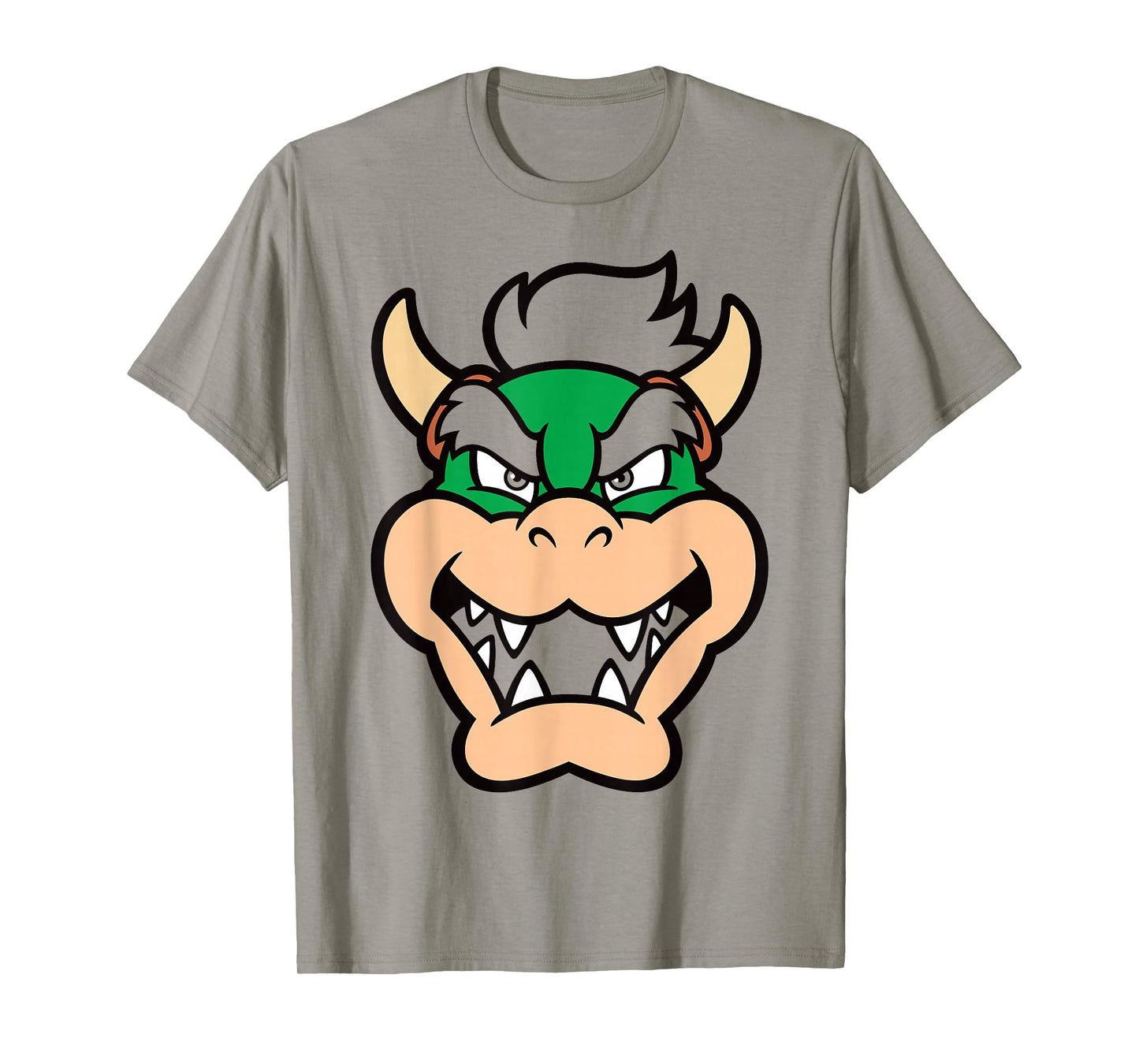 Nintendo Super Mario Bowser Large Face Chest Portrait T-Shirt