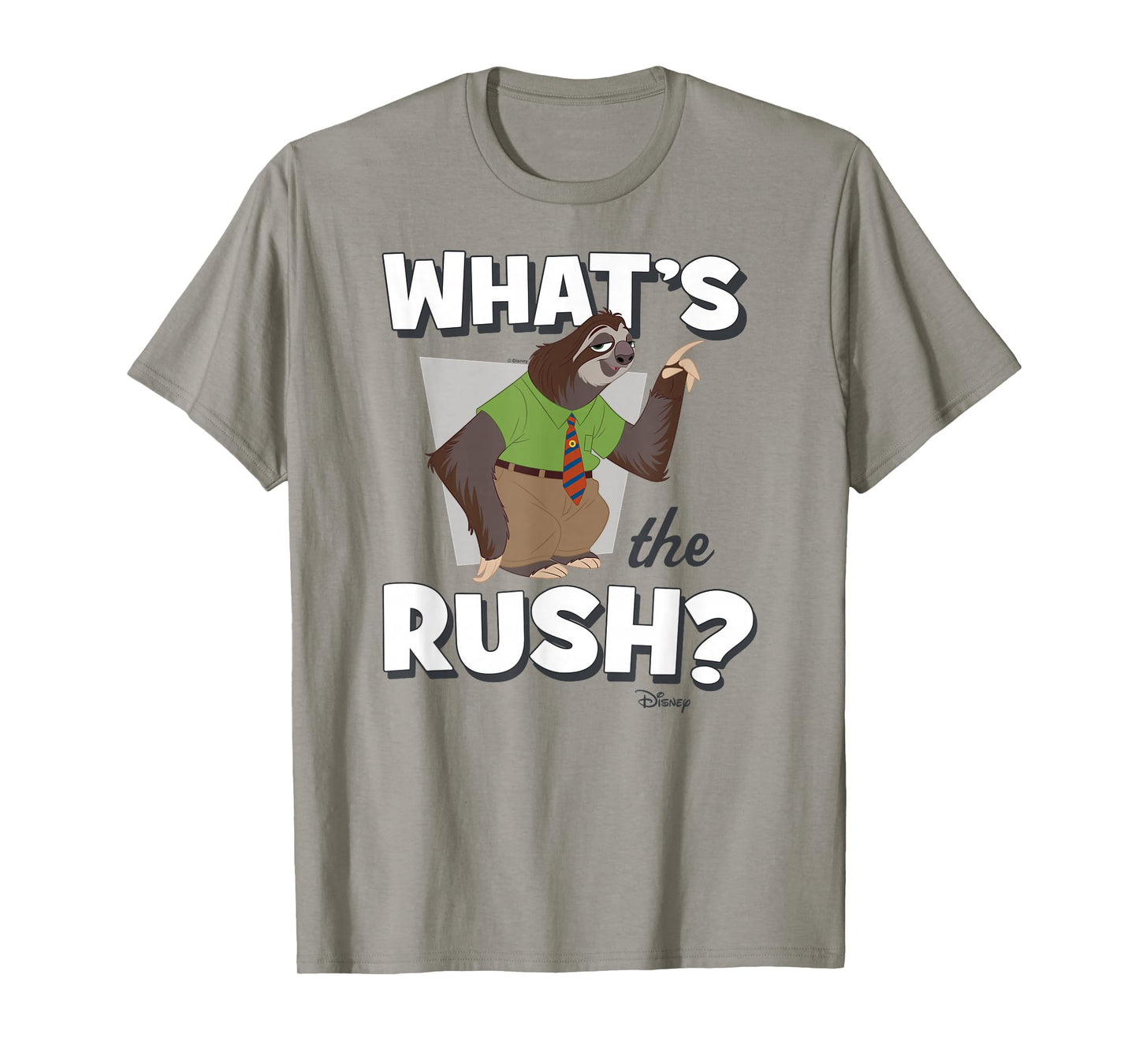 Zootopia - Flash Sloth What's The Rush T-Shirt