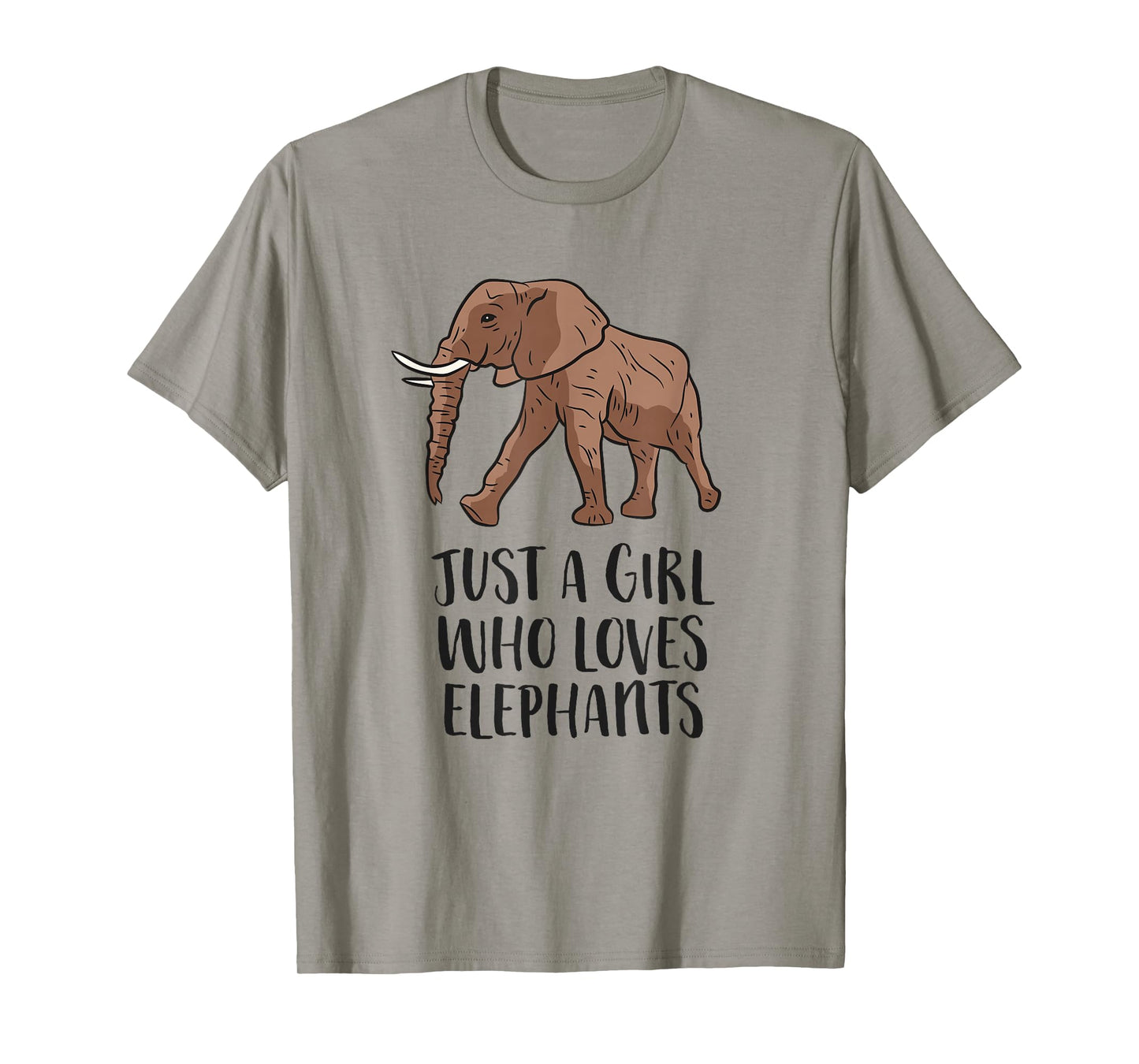 Just a Girl Who Loves Elephants T-Shirt