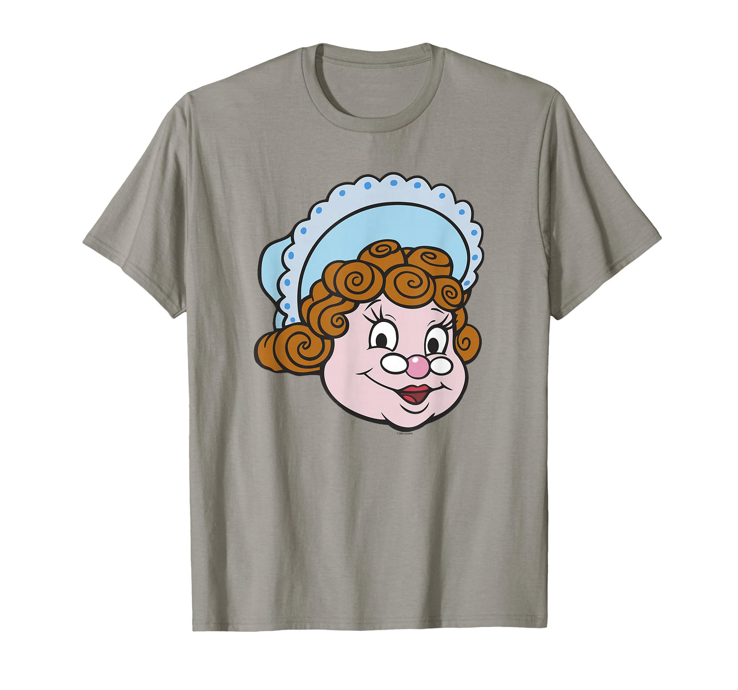 Candy Land Halloween Gramma Nutt Big Face T-Shirt