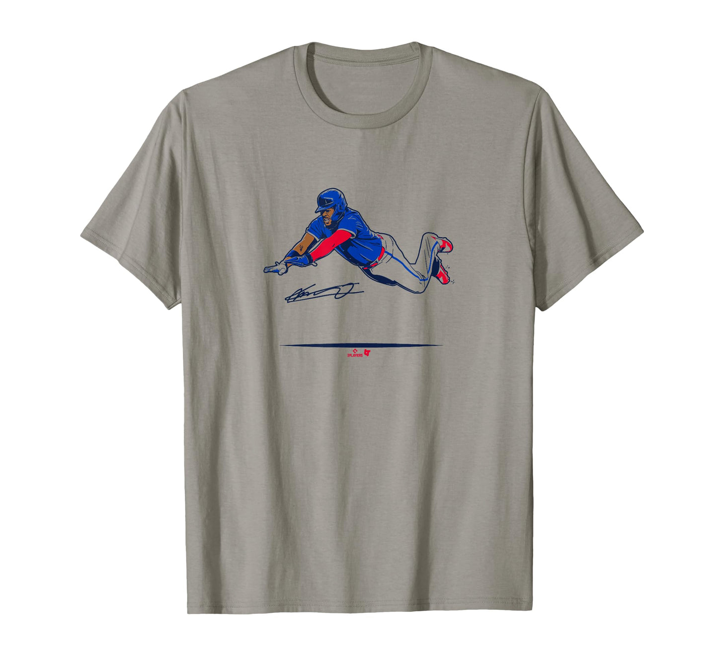 Vladimir Guerrero Jr. - Flying Slide - Toronto Baseball T-Shirt