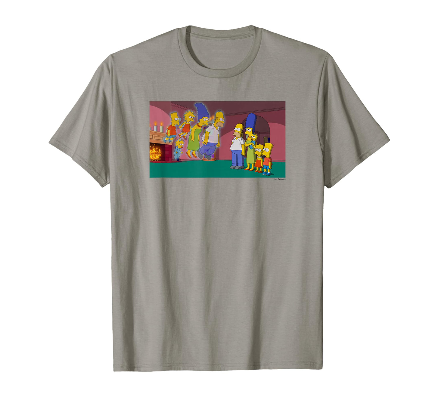 The Simpsons Treehouse Of Horror Halloween Ghost Family T-Shirt