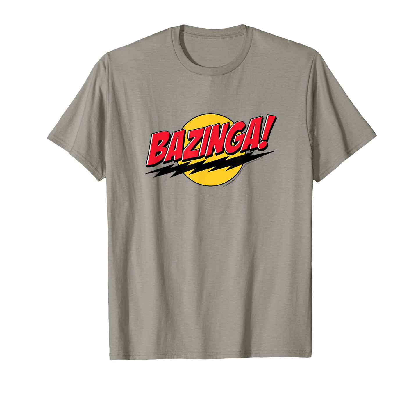 The Big Bang Theory Bazinga! Round Logo TV Show T-Shirt